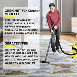 Karcher Wd3 Sac Aspirateur Karcher Wd2 Carrefour Filtre Cartouche