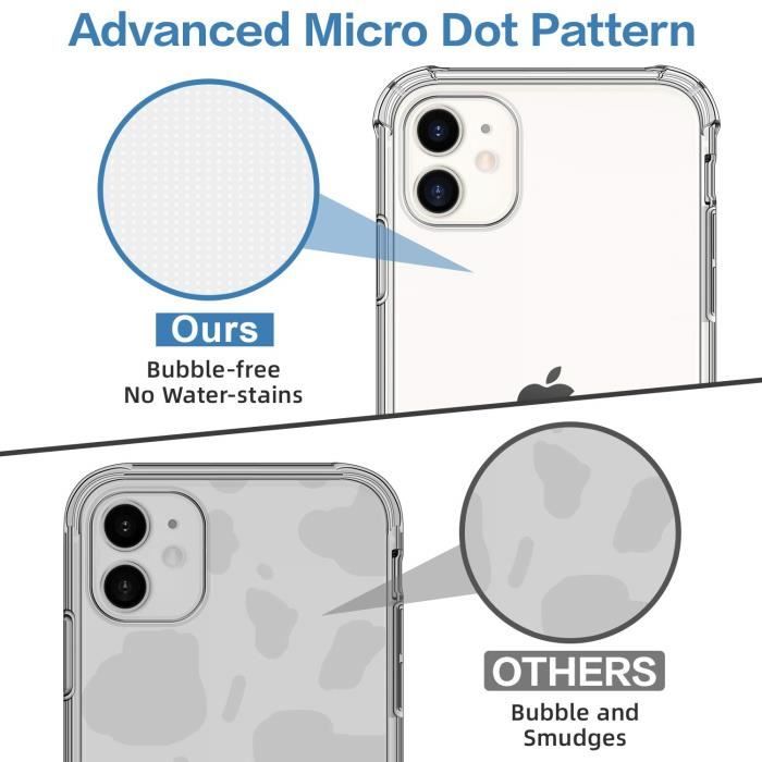 Coque iPhone 15 Pro Max + 2x [Verre Trempé Protection écran], Antichoc  Bumper avec Coins Renforcés Transparante - New&Teck - Cdiscount Téléphonie