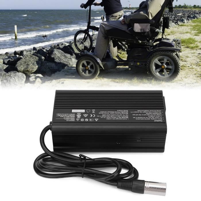 EBTOOLS Chargeur de batterie pour fauteuils roulants électriques Accessoire  de remplacement de chargeur de batterie 24V 8A pour - Cdiscount Auto