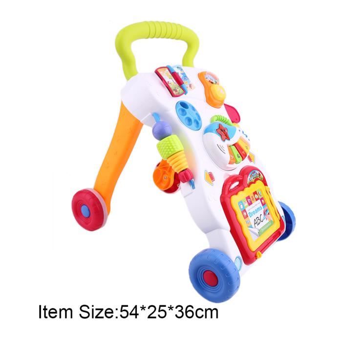 Trotteur Avec Musical Chariot Promenade Main Pour B b