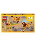 LEGO® Creator 3-en-1 Le Lion Sauvage - Figurines d'Animaux - Jouet de Construction-4