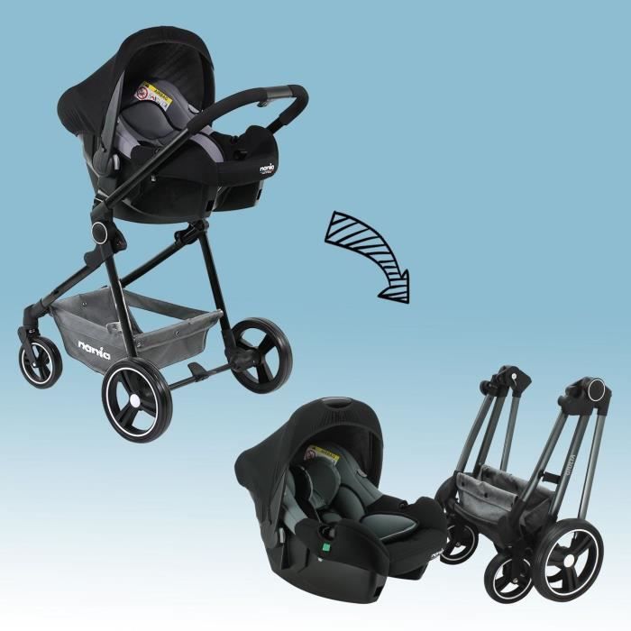 Poussette 3 en 1 VITA HOPE My junior avec accessoires - My Junior