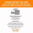 ARUBA HPE Instant On 1930 48G 4SFP/SFP+ Switch - Commutateur - C2+ - Géré-5