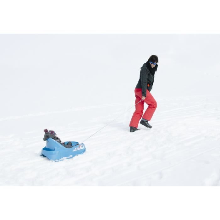 Tymar Luge Bébé Dès 1 An Avec Ceinture De Sécurité & Corde – Robuste & Confortable Hiver