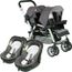 poussette jane twin two matrix
