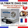 Outils Et Dépannage - Diag Diagnostic Multimarques – Version Cd-rom Valise Diagnostique Auto Multimarque Francais S-0