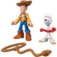 Imaginext Disney Pixar Toy Story 4, Figurines Fourchette Et Woody, Jouet Pour Enfant Dès 3 Ans, Gbg90-0