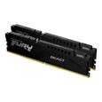 Mémoire RAM - KINGSTON - FURY Beast - 16 Go (2 x 8 Go) - DDR5 - 6000 Mhz CL36 - (KF560C36BBEK2-16)-0