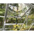 Fenêtre lucarne pour serre Harmony - CANOPIA BY PALRAM - Dimensions 65,5 x 59,5 x 5,5 cm - Gris argenté-0