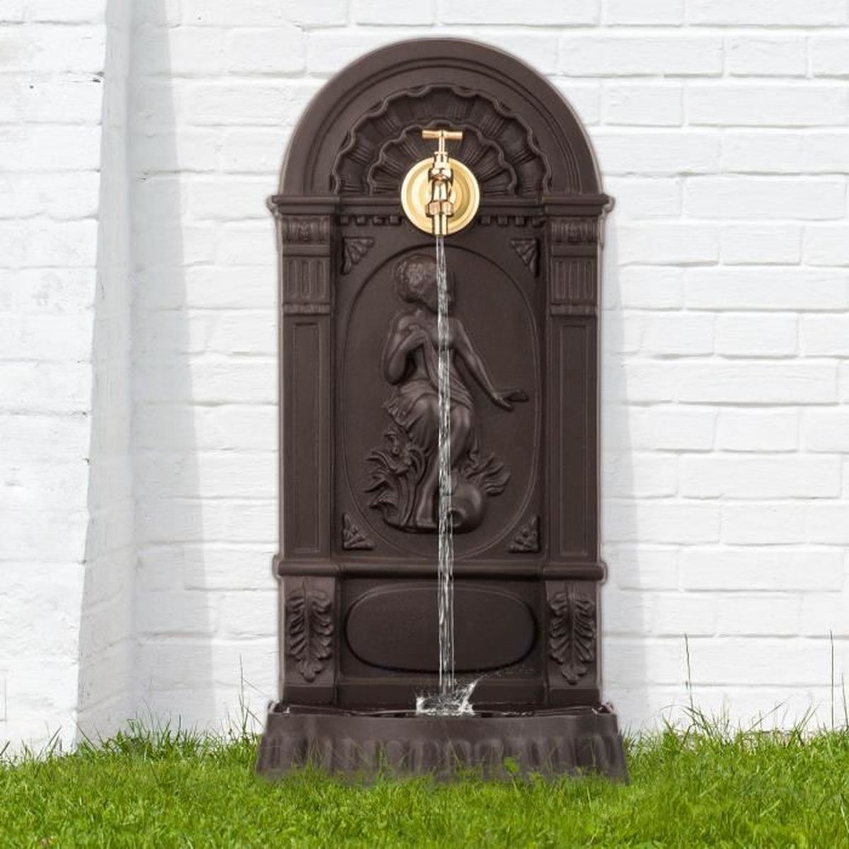 Fontaine De Jardin Avec Robinet Achat Vente Fontaine De Jardin Avec Robinet Pas Cher Cdiscount