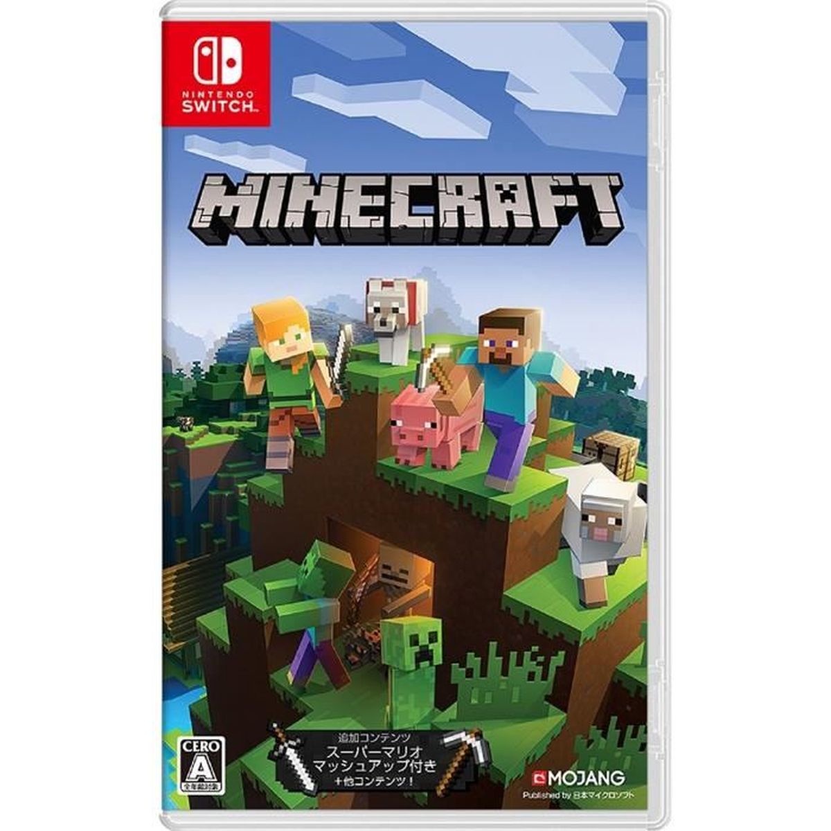 Microsoft Minecraft Switch Edition Nintendo Switch Import Japonais Region Free Cdiscount Jeux Video