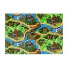 Tapis de Jeu Enfant 140x200cm, Dino - Tapis Circuit Voiture - Lavable - Antidérapant - Carpet Studio