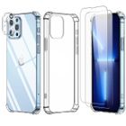 ELLBM Coque pour iPhone 11 + Verre Trempé écran Protecteur [sans Bulle] + Caméra Arrière Protecteur, Transparente Silicone TPU CoquTP