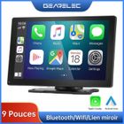GEARELEC Autoradio 9 Pouces avec CarPlay Android Auto WiFi Bluetooth USB Lien Miroir