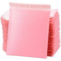 30PCS Auto-scellantes Enveloppe rose，Enveloppes à Bulles A4, 335×270MM Enveloppes à Bulles Grand Format