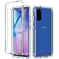 Coque Samsung Galaxy S20 Plus Transparent Antichoc TPU Étui Protection Bumper Housse pour 2020 Samsung Galaxy S20 Plus Clear