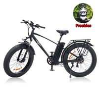 Vélo électrique - PHNHOLUN P26 -  Roue 26’’ - Batterie amovible 48V 24AH - Moteur 1500W - Frein hydraulique - Charge 150KG