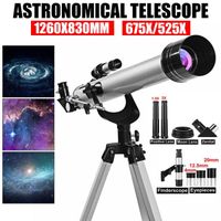 PROMORE 525X Télescope Astronomique F60700 - 700mm /60mm Lentille Réflexion - Chercheur