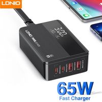 Chargeur USB 65W PD QC4.0 4 Ports USB Type C chargeur pour Iphone 13 Samsung portable Pad Macbook chargeur USB C