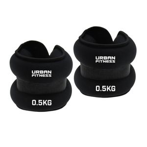 1 paire de poids réglables pour poignet et cheville avec barres en acier amovibles pour homme et femme, design anti-fuite, bandes de poignet lestées pour la marche, le jogging, le yoga, le