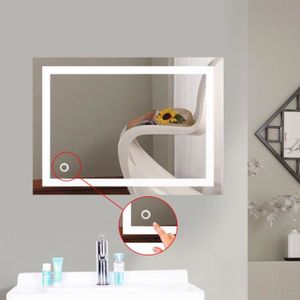 Miroir De Salle De Bain Avec Eclairage Achat Vente Miroir De