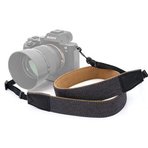 Bracelet de caméra Cuir Double épaule Harnais en cuir Équipement de  photographie pour appareil photo reflex / reflex (br