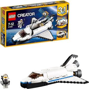 VAISSEAU À CONSTRUIRE Jeux de construction LEGO Creator - Navette spatiale - 31066 - 285 pièces - Blanc