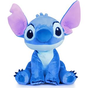 PELUCHE geante peluche stitch 1 metre de haut extra doux disney avec son