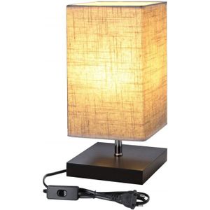 30 cm Abat-jour Lampadaire Fait /à la Main pour Lampe de Table Tissu Noir avec Doublure Dor/ée
