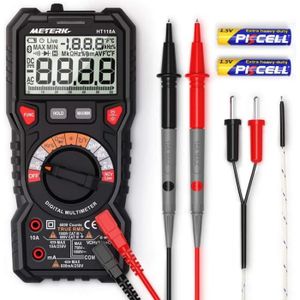 Multimètre Numérique Ac-Dc Voltmètre Ohm Volt-Ampèremètre Test Multimètre Numérique Ac-Dc Voltmètre Ohm Volt-Ampèremètre Test