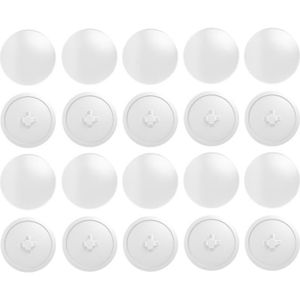 Diamètre 3,5-5 mm Blanc PZ2 Cache vis plastique FixPro Vendu par 30 