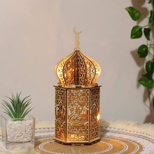 OBJET DÉCORATIF Décorations Du Ramadan Eid Crafts Veilleuse Mosqué