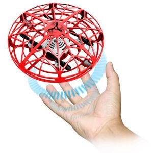 VEHICULE RADIOCOMMANDE Drone enfant FLYBOTIC UFO - Capteur de mouvement - Looping 360° - 12 cm - Dès 5 ans
