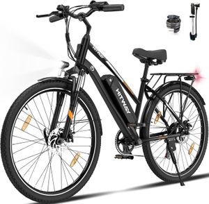 VÉLO ASSISTANCE ÉLEC Vélo électrique VAE - HITWAY - Noir - 28