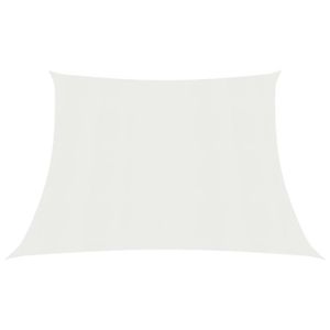 VOILE D'OMBRAGE Voile d'ombrage 160 g-m² Blanc 3-4x2 m PEHD