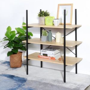 Etagere Bois Metal Achat Vente Pas Cher