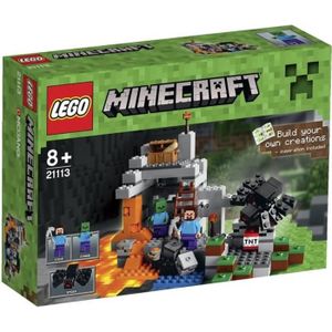 ASSEMBLAGE CONSTRUCTION LEGO® Minecraft 21113 La Grotte