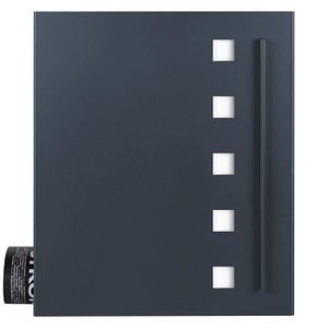 Verrouillable boîtes aux lettres Avec Tube Boîte aux lettres DIN a4 sans signature Boîte aux lettres
