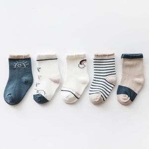 CHAUSSETTES DAMILY® Lot de 5 paires de chaussettes enfant 1-3 ans bébé 12-36 mois