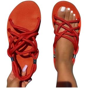 Tongs Marni en coloris Orange Femme Chaussures Chaussures plates Sandales plates 