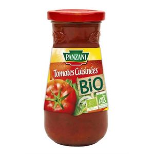 SAUCE PÂTE ET RIZ PANZANI - Sauce Tomates Cuisinées Bio 400G - Lot De 4