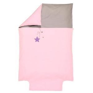 Housse de couette parme - Achat / Vente pas cher