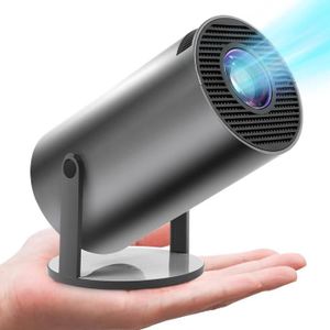 Vidéoprojecteur Mini Projecteur, Hy300 Videoprojecteur Portable, 4K-200 Ansi Auto Keystone Projecteur Avec Wifi 6, Bt 5.0, Jusqu'À 130 Pouces[J546]