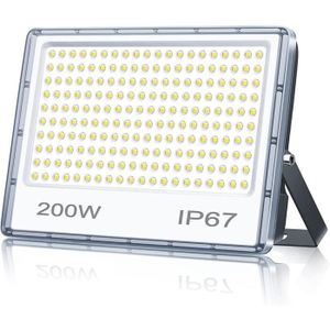 PROJECTEUR EXTÉRIEUR Projecteur Led Extérieur 200W, 20000Lm Ip67 Imperm