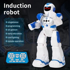 ROBOT - ANIMAL ANIMÉ Robot d'apprentissage précoce intelligent, robot de danse à induction infrarouge chantant, jouets électriques télécomman LC044