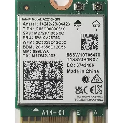 10Gtek Carte réseau PCI-E 10 GB, Double Port SFP+, avec Intel X710-BM2