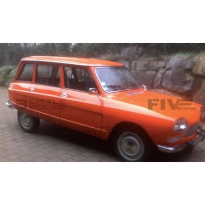 Citroen Ami 8 Break 1975 Ténéré Orange NOREV 1/18