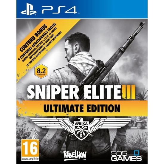 Sniper Elite III Ultimate Edition Jeu PS4