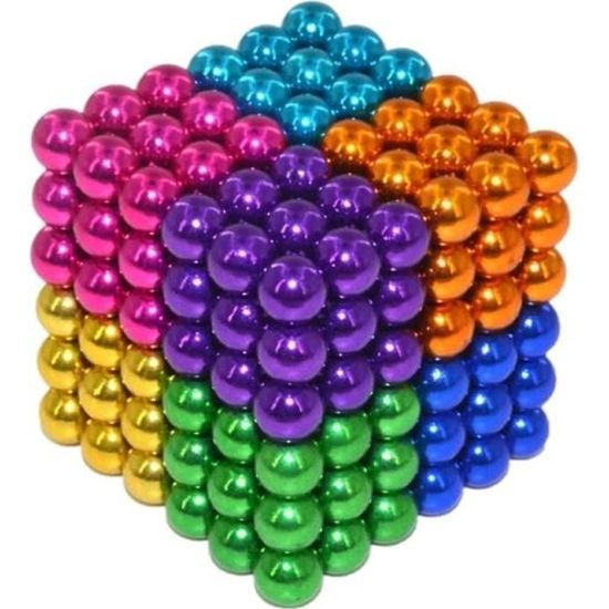 Billes Magnétiques AntiStress, Zanox, 216 Balls, Billes