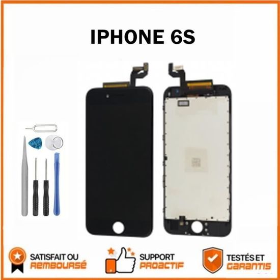 Kit écran LCD + Vitre Tactile Complet Pour IPhone 6S Noir - Avec Outils - Neuf